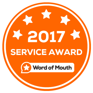 Word of Mouth Service Award - 2017